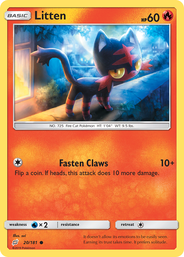 Team Up Litten #20/181